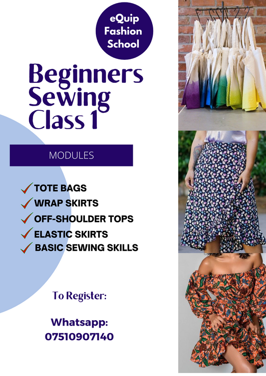 SUMMER SEWING CLASS 1